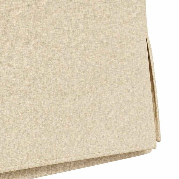 Esszimmerstühle Creme Stoff 2er Set