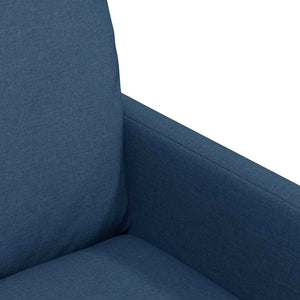 Esszimmerstühle Blau 2er Set Stoff