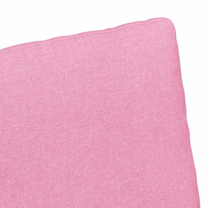 Esszimmerstühle 2er Set Rosa Stoff