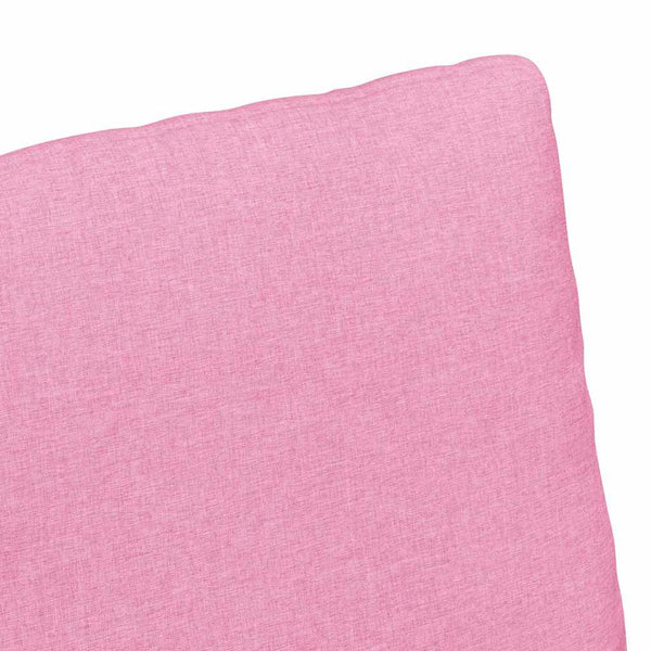 Esszimmerstühle 2er Set Rosa Stoff