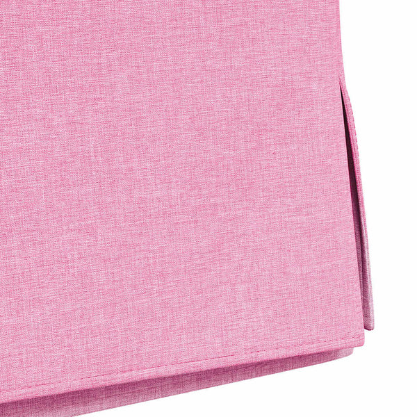 Esszimmerstühle 2er Set Rosa Stoff