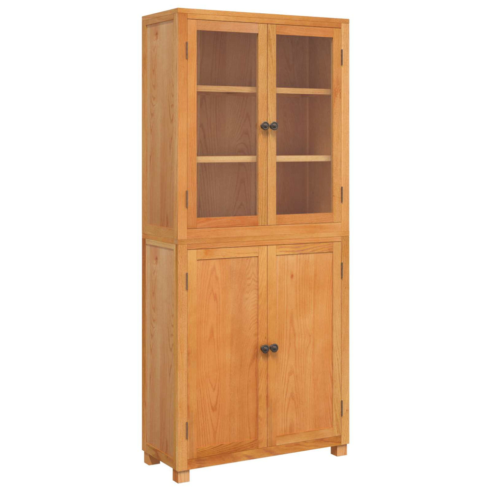 vidaXL Ensemble de meubles de rangement 2 pcs Bois d'ingénierie et chêne naturel