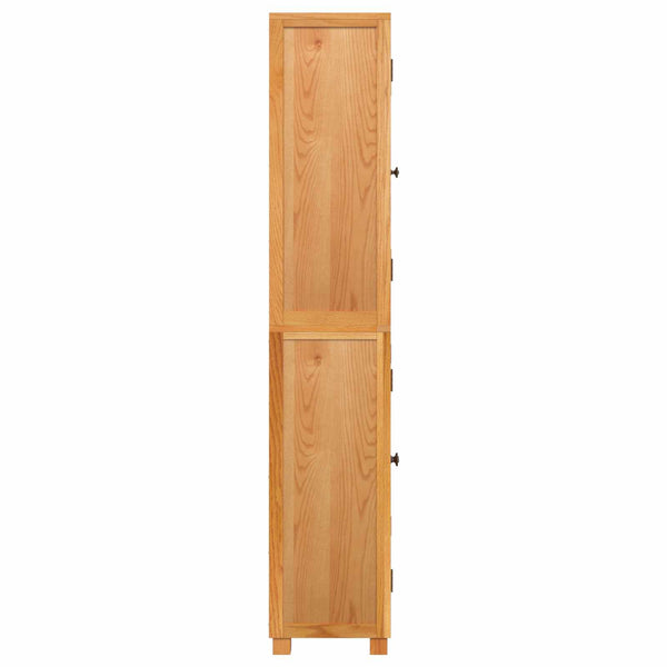 Aufbewahrungsmöbel Set, 2-teilig, Naturholz & Eiche