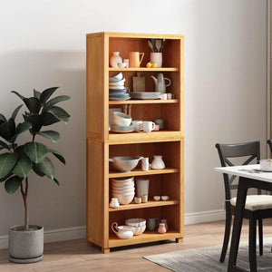 Aufbewahrungsmöbel Set Braun Holzwerkstoff