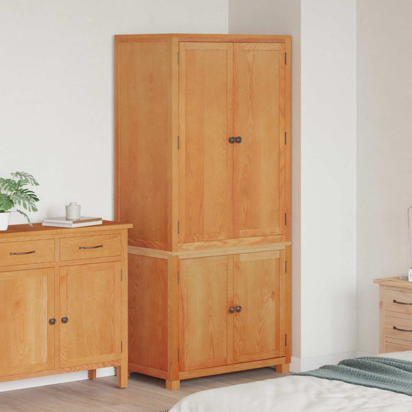 Aufbewahrungsmöbel Set Braun mit Tür