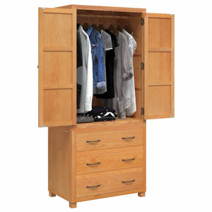 Aufbewahrungsmöbel Set Braun Holz