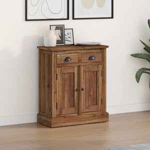 Teak Aufbewahrungsschrank Massivholz 65x75cm