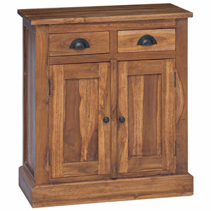 Teak Aufbewahrungsschrank Massivholz 65x75cm