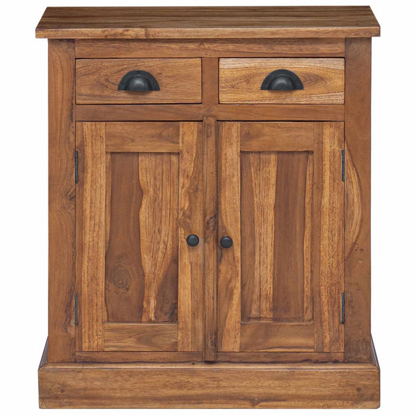 Teak Aufbewahrungsschrank Massivholz 65x75cm