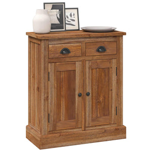 Teak Aufbewahrungsschrank Massivholz 65x75cm