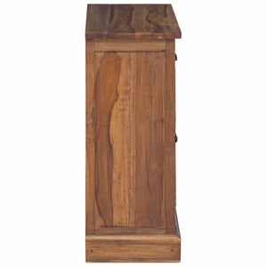 Teak Aufbewahrungsschrank Massivholz 65x75cm