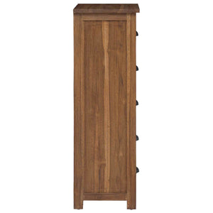 Teak Kommode mit Schubladen, Naturholz