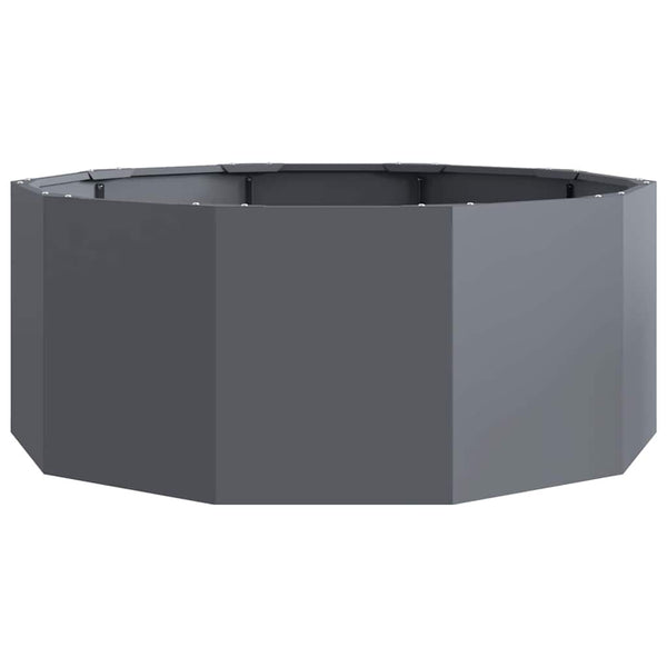 Anthrazit Pflanzkübel Stahl 90x90x35cm