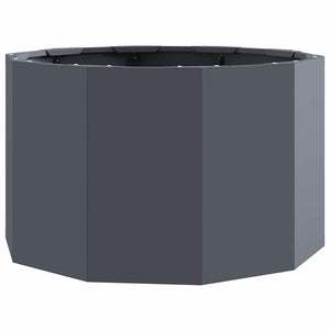 Anthrazit Pflanzkübel Stahl 60x60x35cm