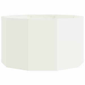 vidaXL Jardinière blanc 90 x 90 x 50 cm Acier