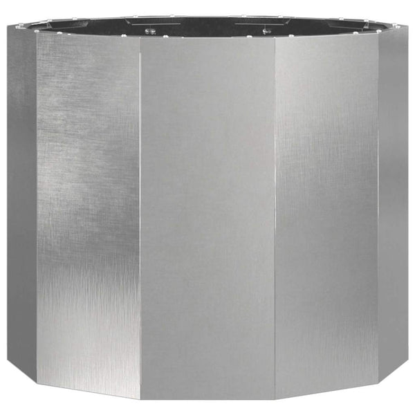 Edelstahl Pflanzkübel Silber 60x60x50cm
