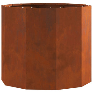 Rostiger Pflanzkübel 60x60x50cm