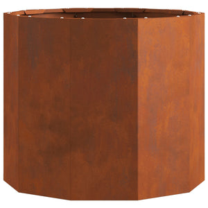 Rostiger Pflanzkübel 60x60x50cm