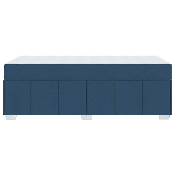 Bettrahmen mit Matratze Blau 100x200 cm