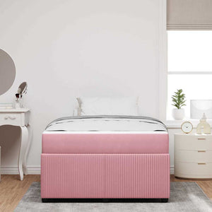 Bettrahmen mit Matratze Rosa 120x200 cm