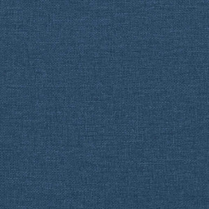 Boxspringbett Blau 80x200 cm mit Matratze