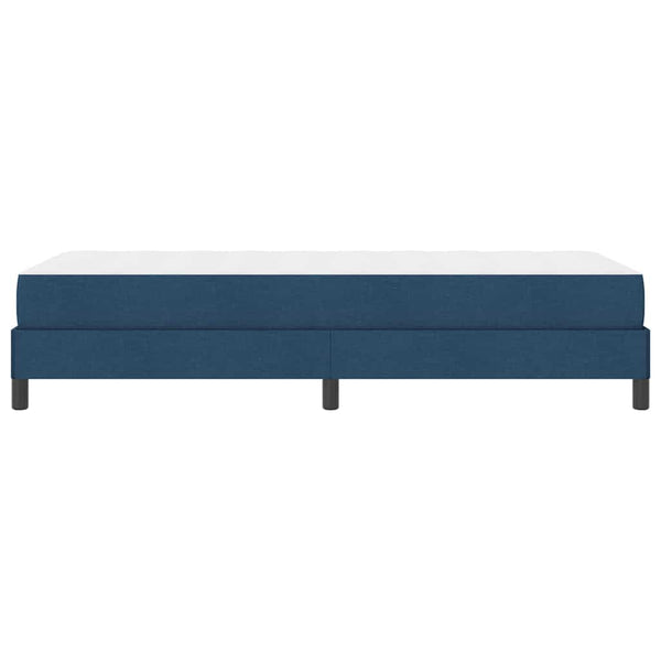 Boxspringbett Blau mit Matratze 90x190 cm