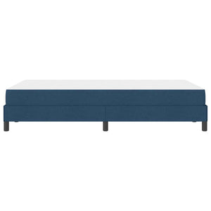 Boxspringbett Blau mit Matratze 120x190 cm