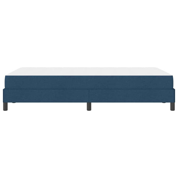 Boxspringbett Blau mit Matratze 120x190 cm