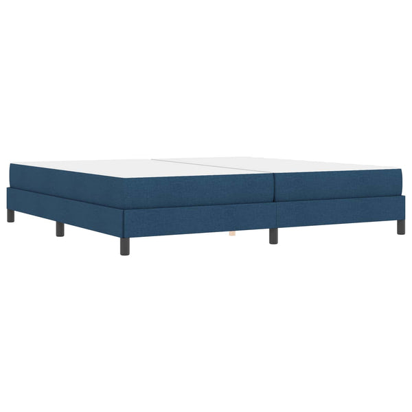 Boxspringbett mit Matratze Blau 200x200 cm