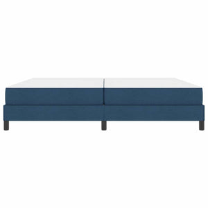 Boxspringbett mit Matratze Blau 200x200 cm