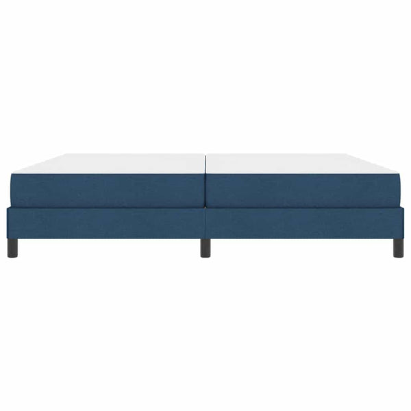 Boxspringbett mit Matratze Blau 200x200 cm