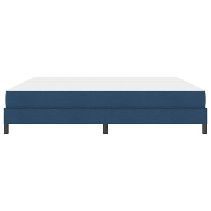 Boxspringbett mit Matratze Blau 200x200 cm