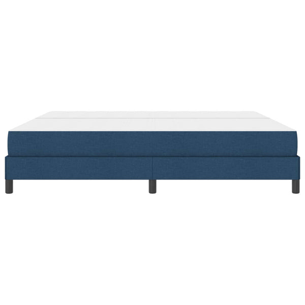 Boxspringbett mit Matratze Blau 200x200 cm