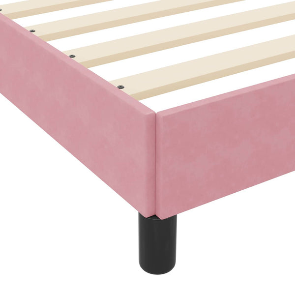 Boxspringbett Rosa 80x200 cm mit Matratze