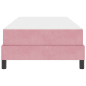 Boxspringbett Rosa 80x200 cm mit Matratze