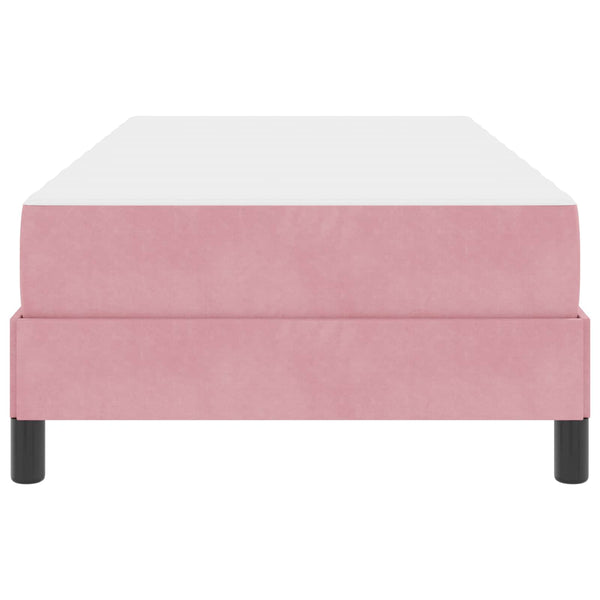 Boxspringbett Rosa 80x200 cm mit Matratze