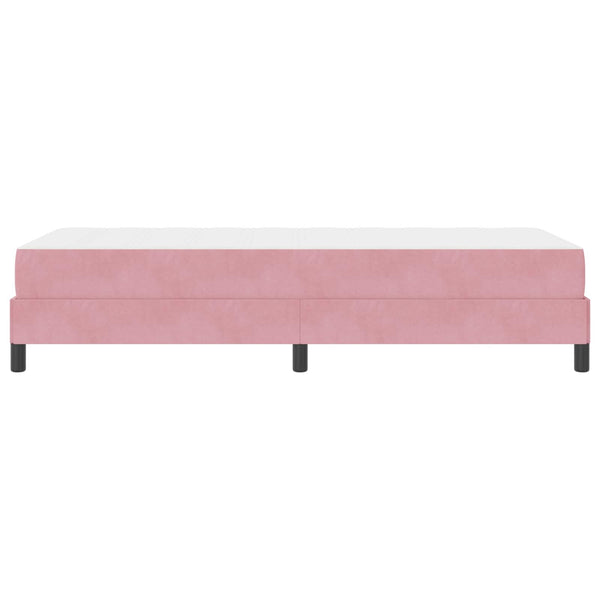 Boxspringbett Rosa 80x200 cm mit Matratze