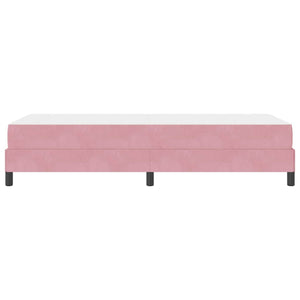 Boxspringbett Rosa mit Matratze 100x200 cm