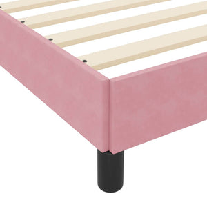 Boxspringbett Rosa 160x210 cm mit Matratze