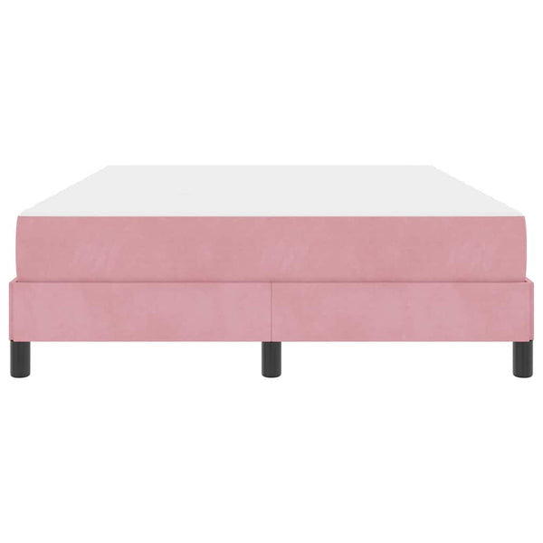 Boxspringbett Rosa 160x210 cm mit Matratze