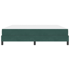 Boxspringbett Dunkelgrün 180x210 cm