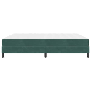 Boxspringbett Dunkelgrün 180x210 cm