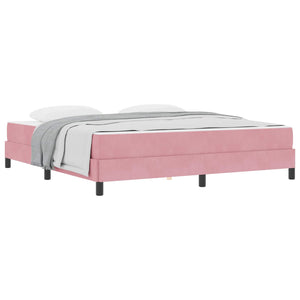 Boxspringbett Rosa 180x210 cm mit Matratze