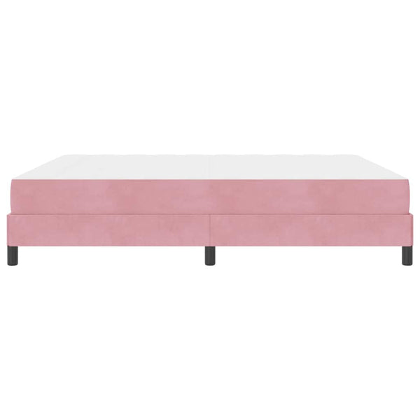Boxspringbett Rosa 180x210 cm mit Matratze