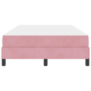 Boxspringbett Rosa 120x220 cm mit Matratze