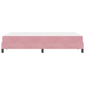 Boxspringbett Rosa 120x220 cm mit Matratze
