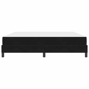 Boxspringbett mit Matratze Schwarz 180x220 cm