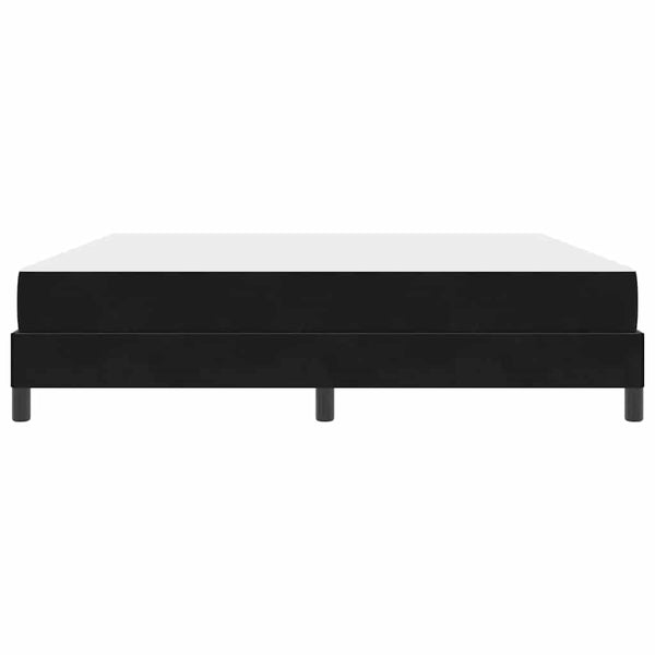 Boxspringbett mit Matratze Schwarz 180x220 cm