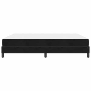 Boxspringbett mit Matratze Schwarz 180x220 cm