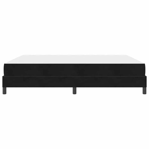 Boxspringbett mit Matratze Schwarz 180x220 cm
